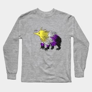 Non Binary Echidna Long Sleeve T-Shirt